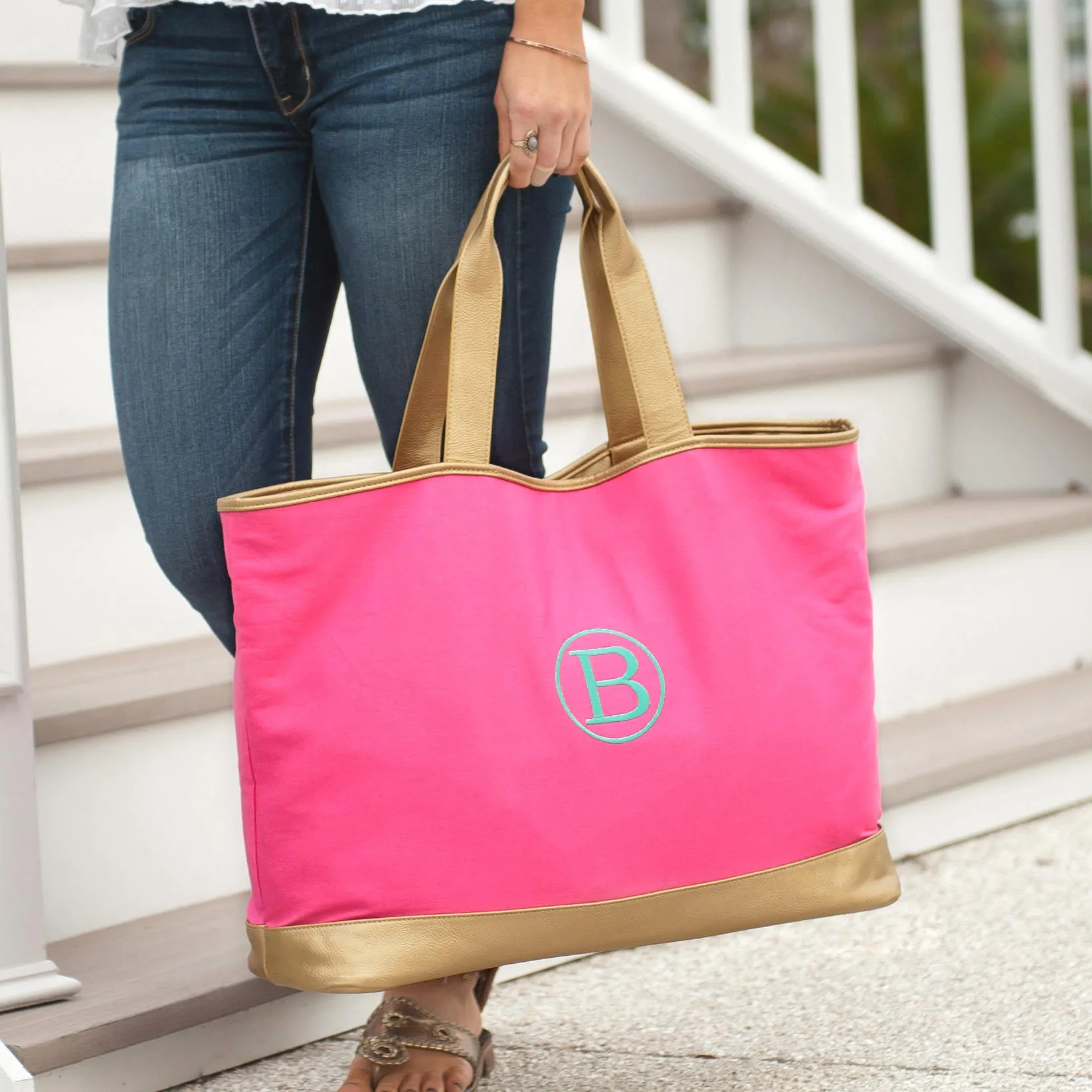 Monogram Tote Bag