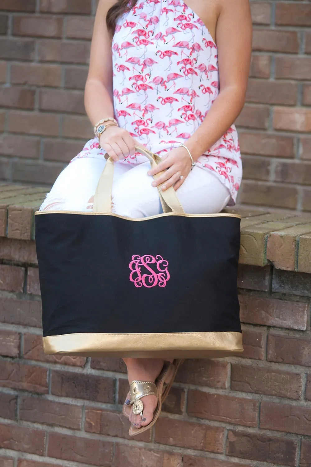 Monogram Tote Bag