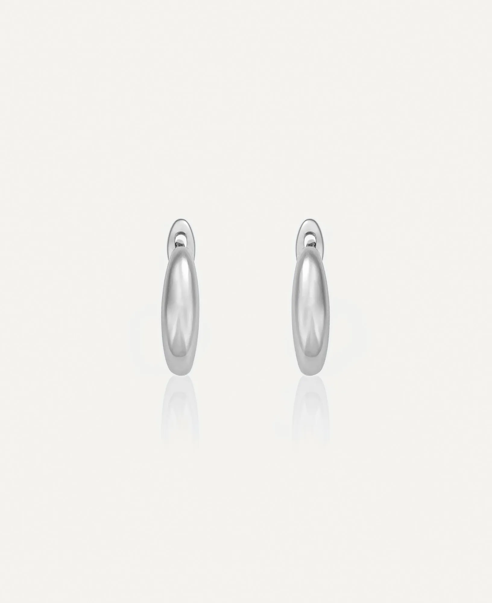 Montana Interchangeable Silver Hoop Earrings