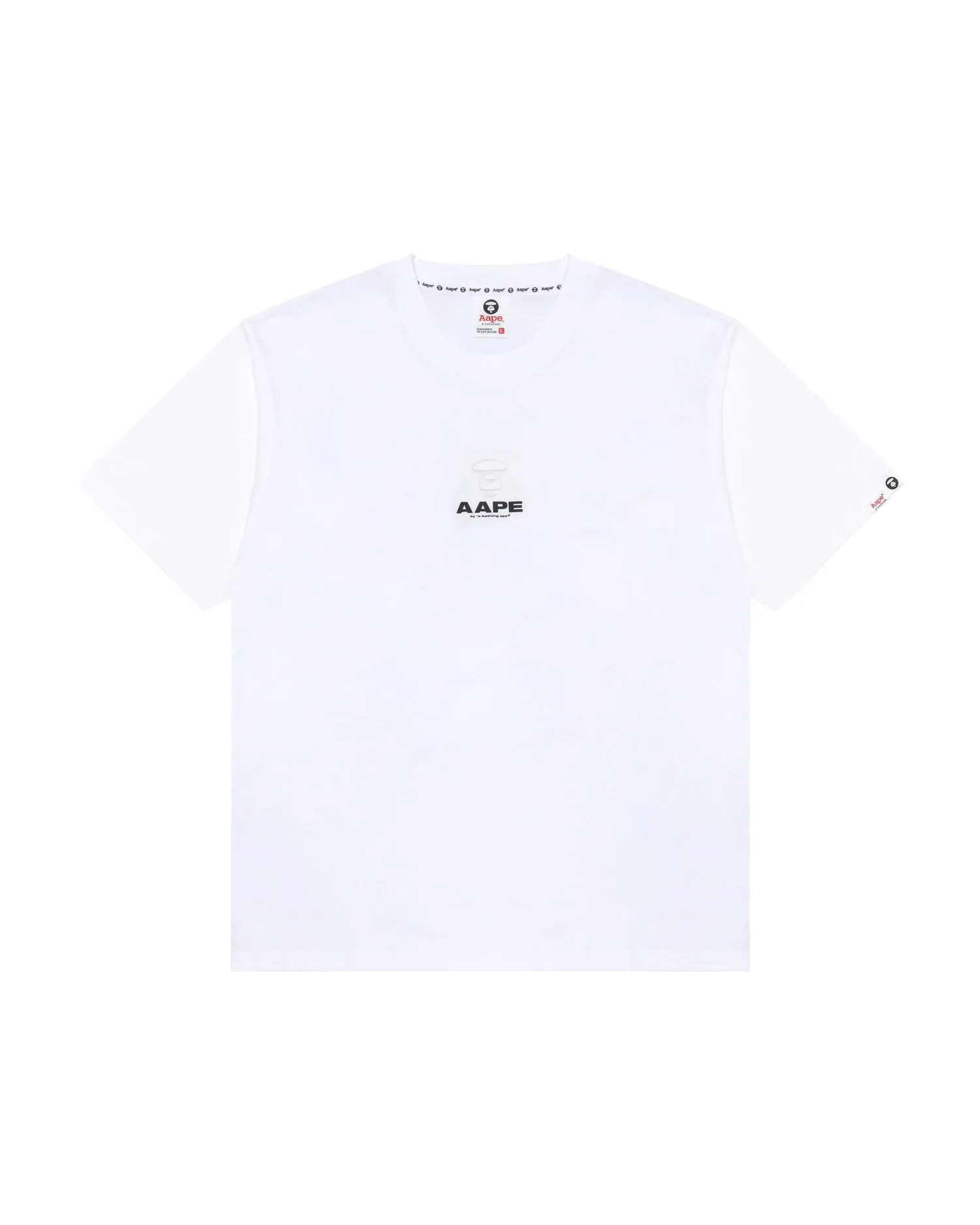 Moonface logo embossed tee