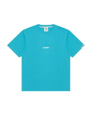 Moonface logo embossed tee