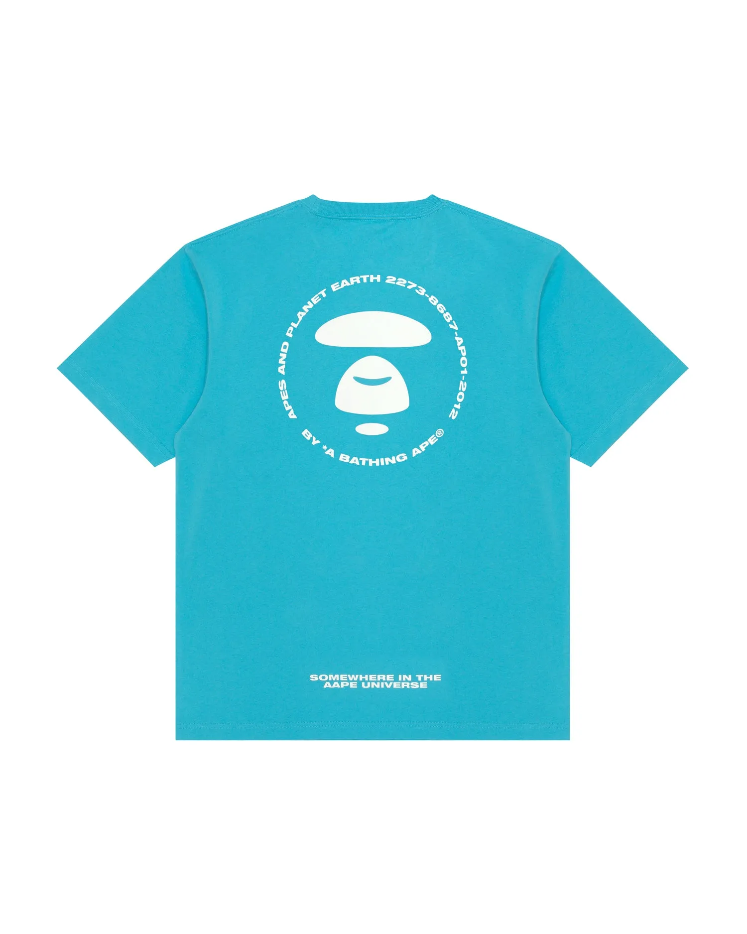 Moonface logo embossed tee