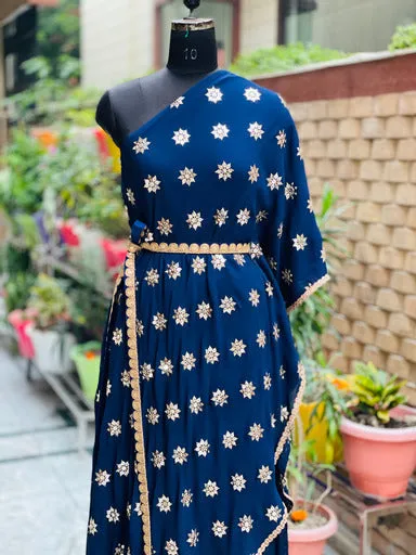 Navy Blue Festive Co-Ord
