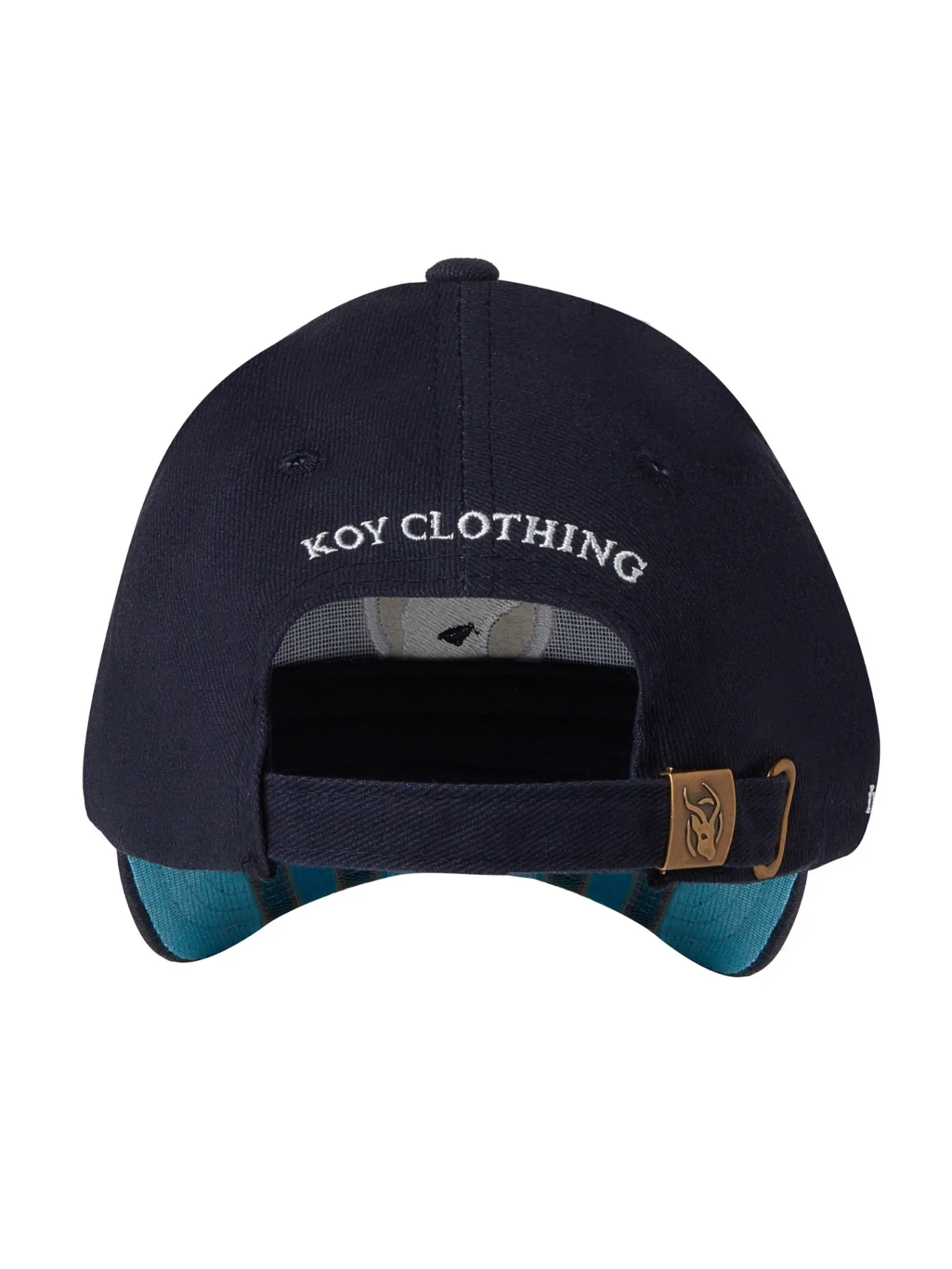 Navy Cap - Turquoise Kikoy Peak