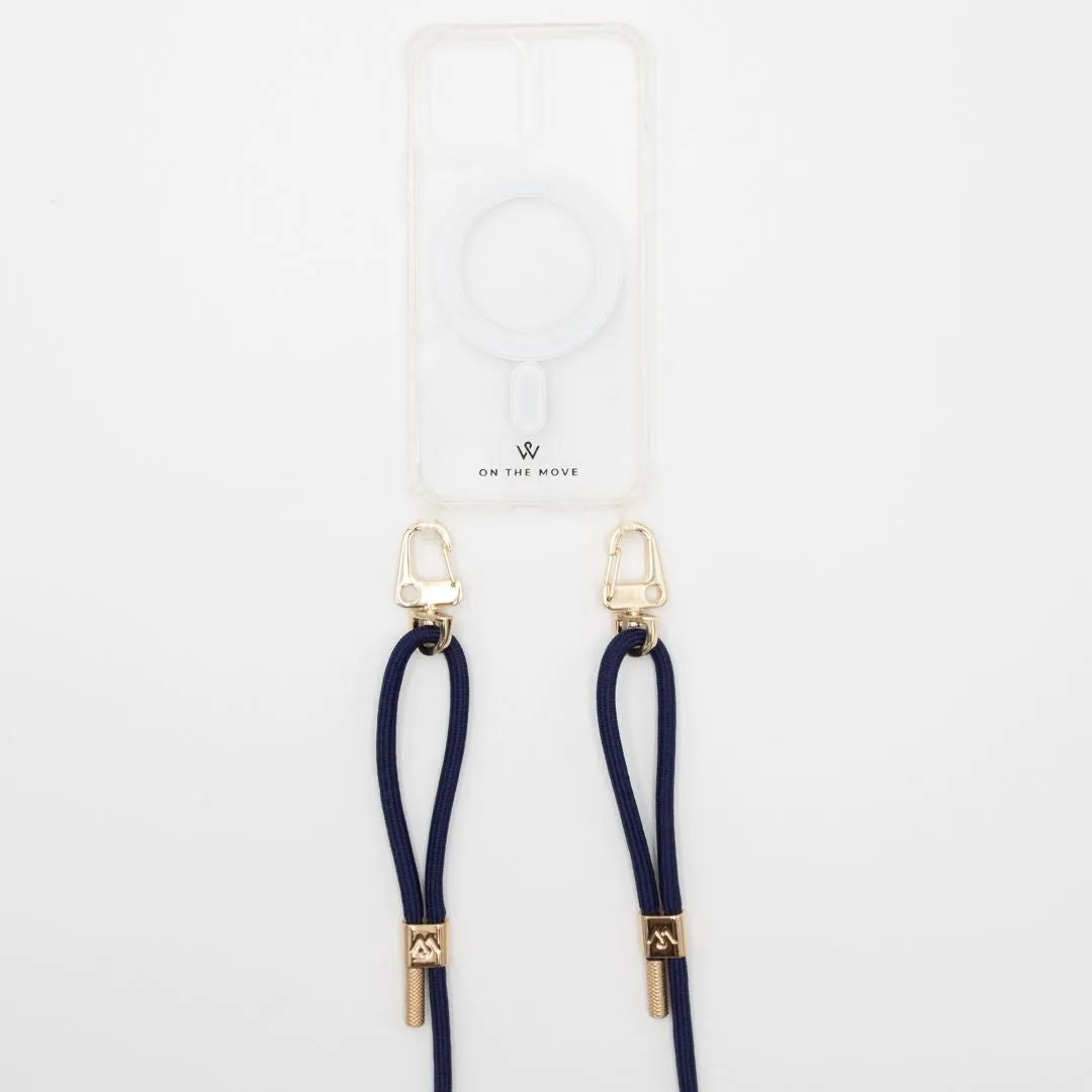 Navy Tide Braided Strap