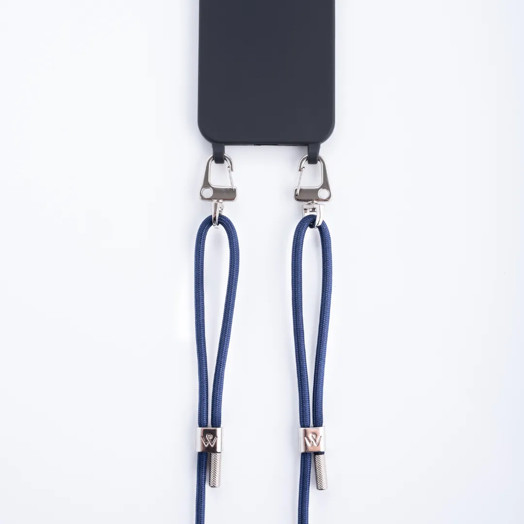 Navy Tide Braided Strap