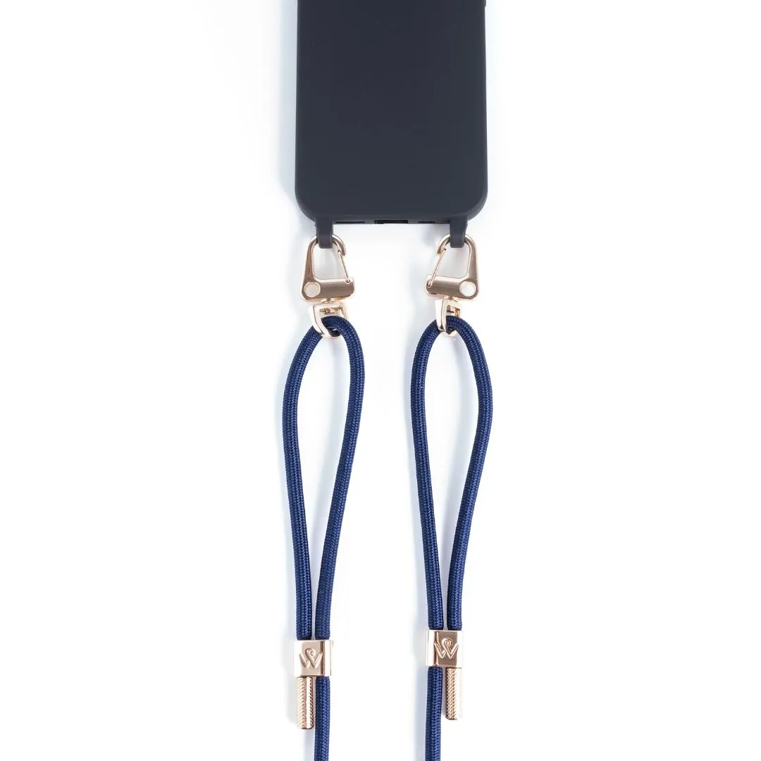 Navy Tide Braided Strap