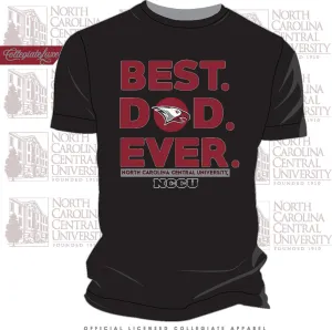 NCCU | BEST "DAD" EVER Unisex Tees -Z-