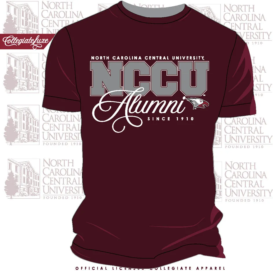 NCCU | FANCY ALUMNI Maroon Unisex Tees (Z)