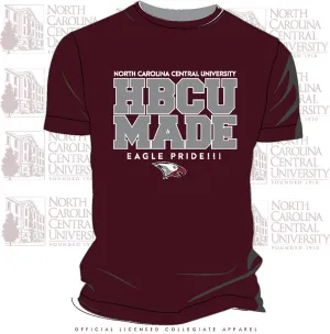 NCCU | HBCU MADE Maroon Unisex Tees (Z)