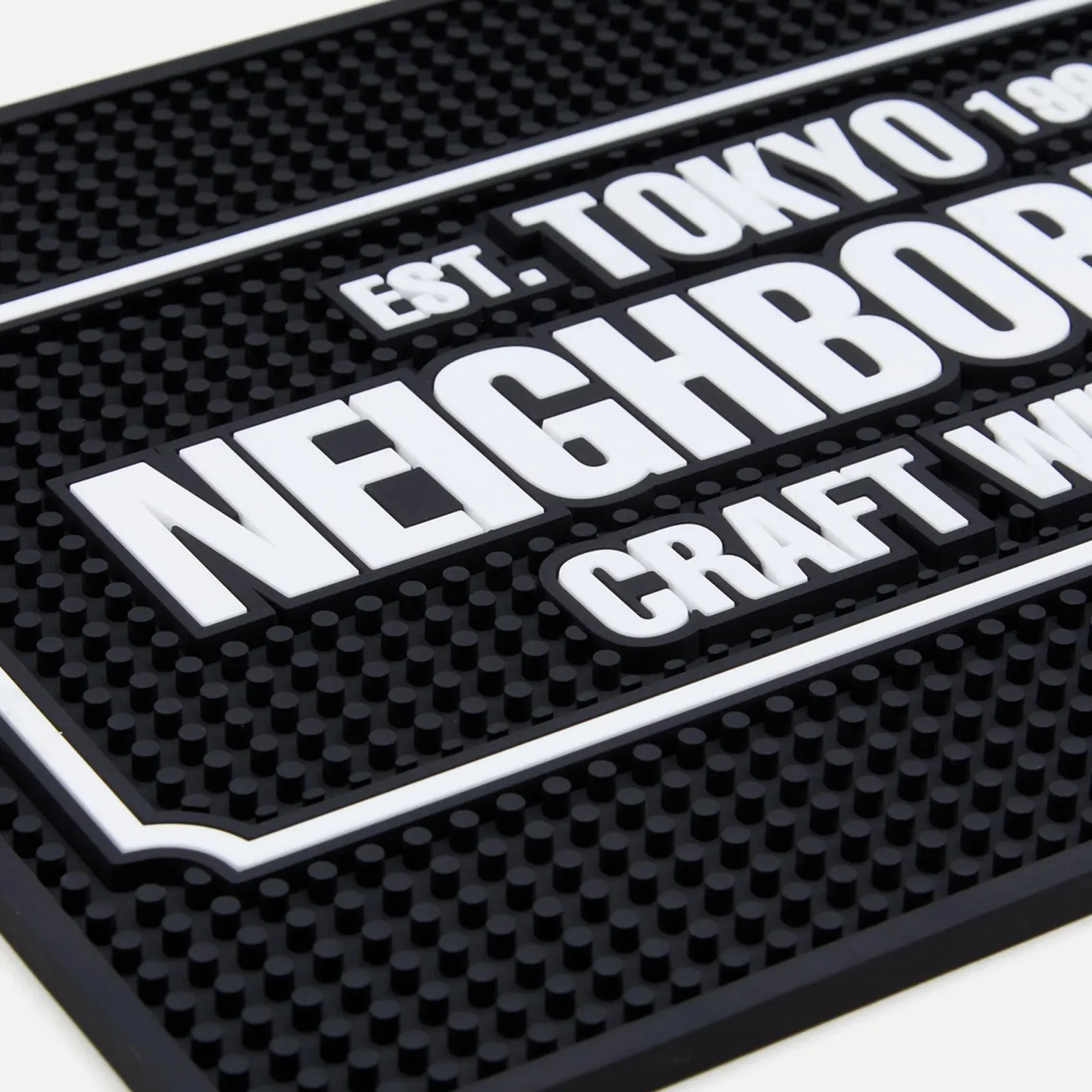 Neighborhood Logo Bar Mat