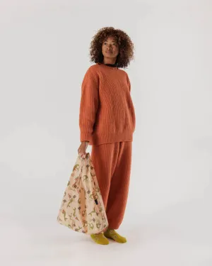 NEW BAGGU - Reusable Grocery Bag - Merbunny, holds up to 50 lbs, approx 2-3 grocery bags worth of stuff
