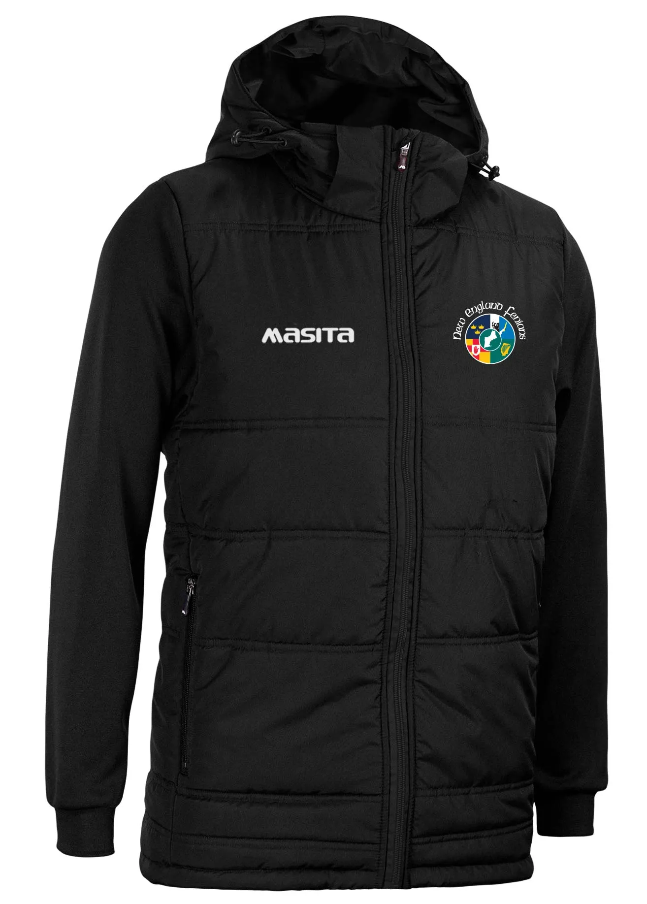 New England Fenians Camogie Nova Padded Jacket Adult
