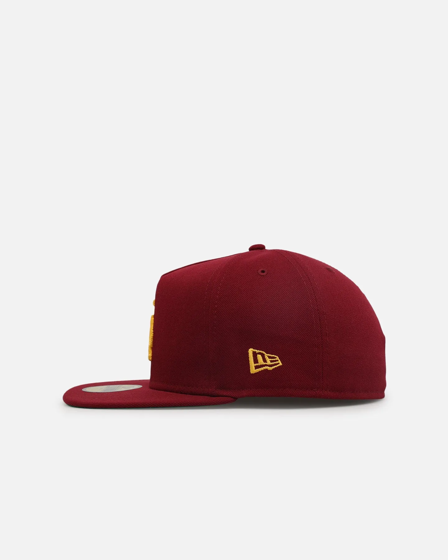 New Era Los Angeles Dodgers 'USC Pack' 59FIFTY A-Frame Fitted Burgundy