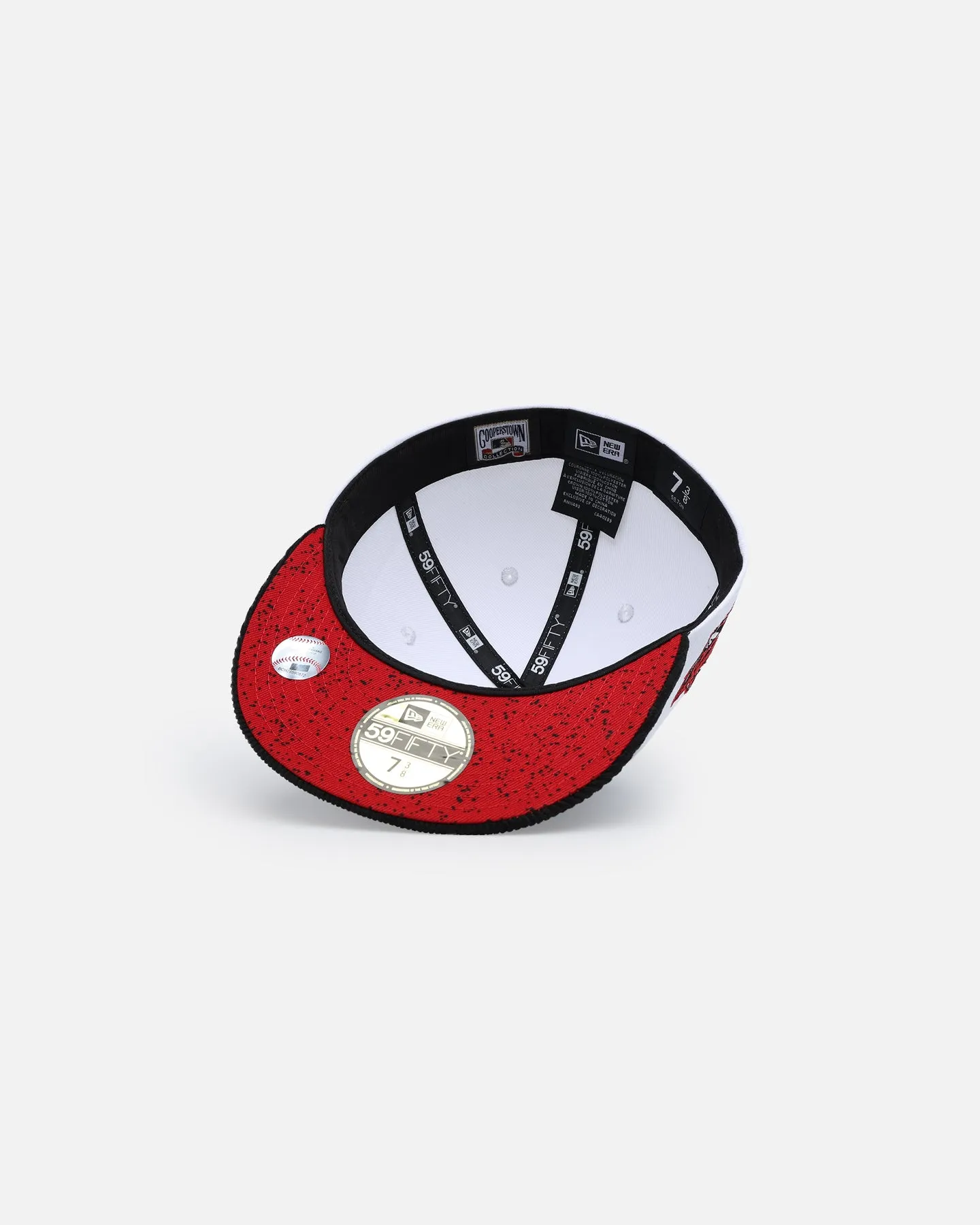 New Era New York Yankees 'Fire Red' 59FIFTY Fitted White/Black