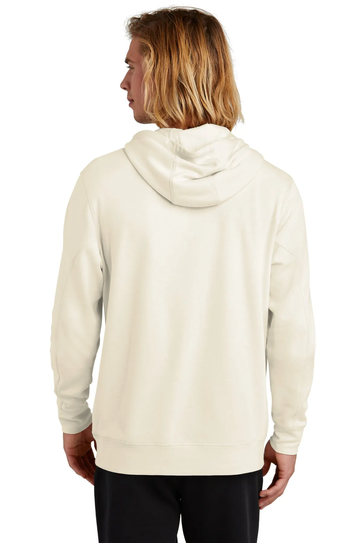 New Era  Tri-Blend Fleece Pullover Hoodie. NEA510 Soft Beige