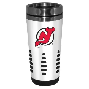 New Jersey Devils Travel Mug - 16 oz. White Huntsville