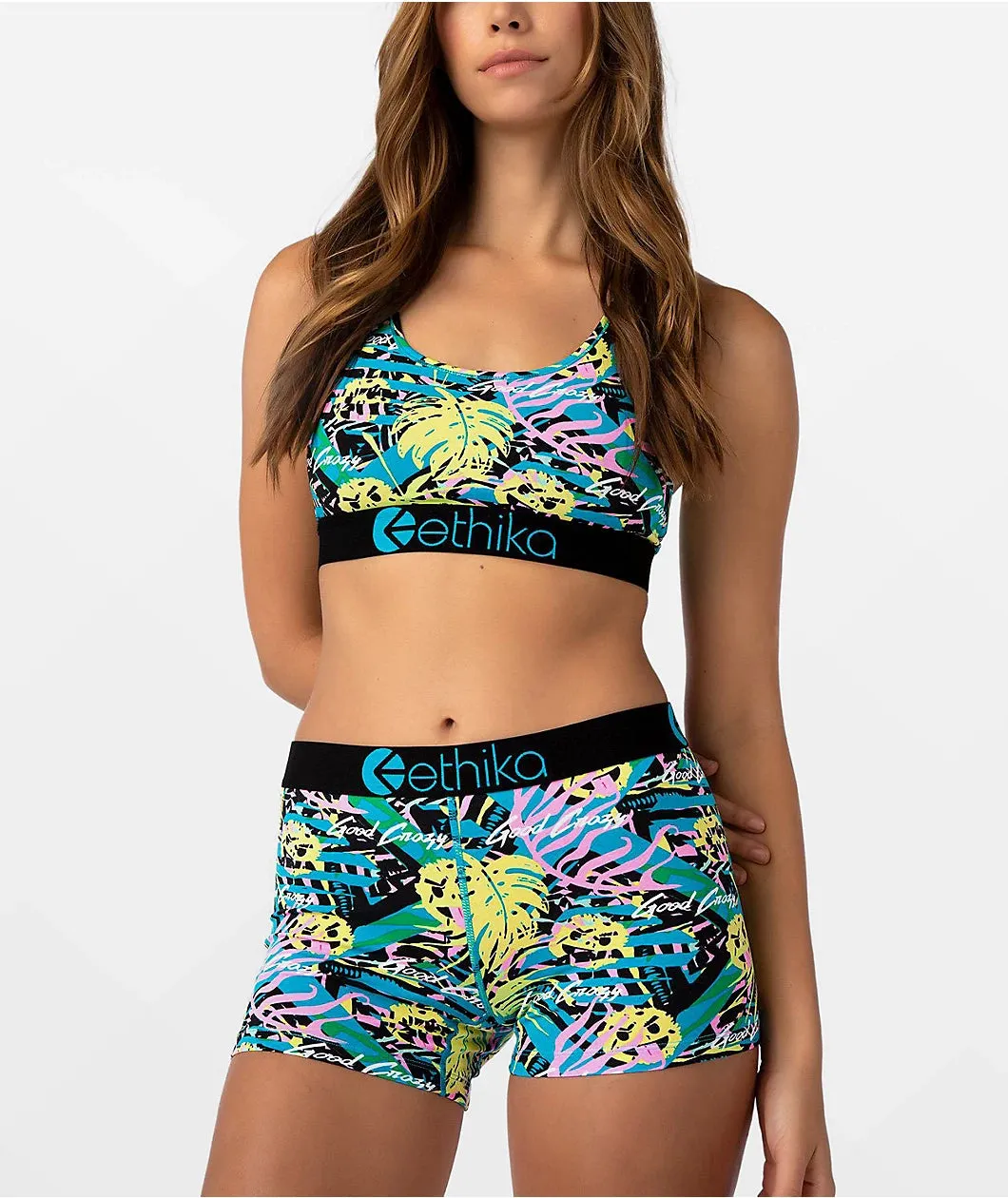 New Women's Ethika x Dani Alves Vida Loca Boyshort Underwear Good Crazy Vibes Collection! Sz XL! Retails $35 