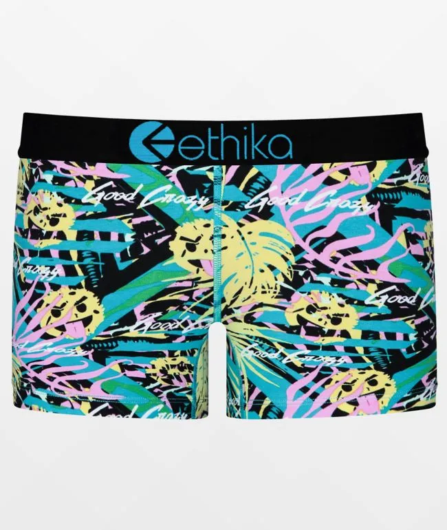 New Women's Ethika x Dani Alves Vida Loca Boyshort Underwear Good Crazy Vibes Collection! Sz XL! Retails $35 