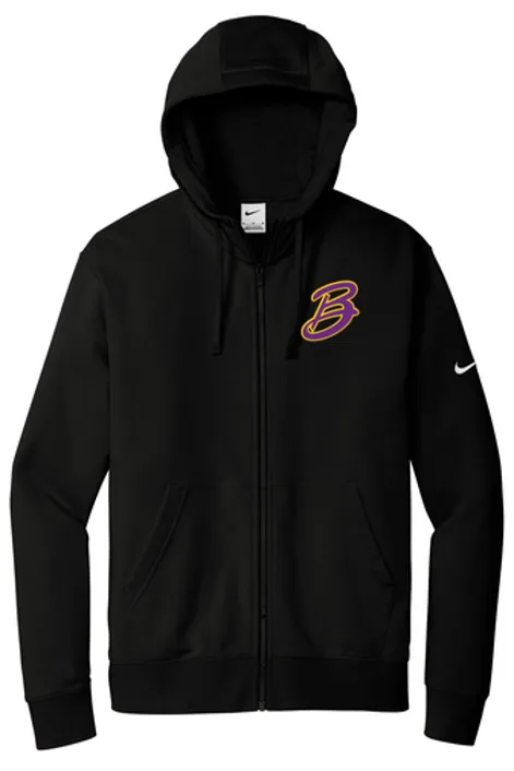 Nike Club Fleece Sleeve Swoosh Full-Zip Hoodie - BBT25