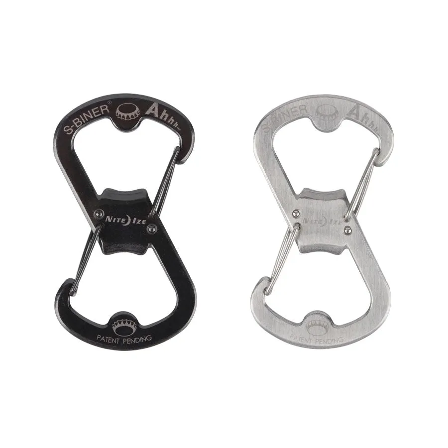 Nite Ize S-Biner Ahhh Stainless Bottle Opener
