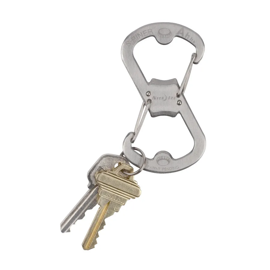 Nite Ize S-Biner Ahhh Stainless Bottle Opener