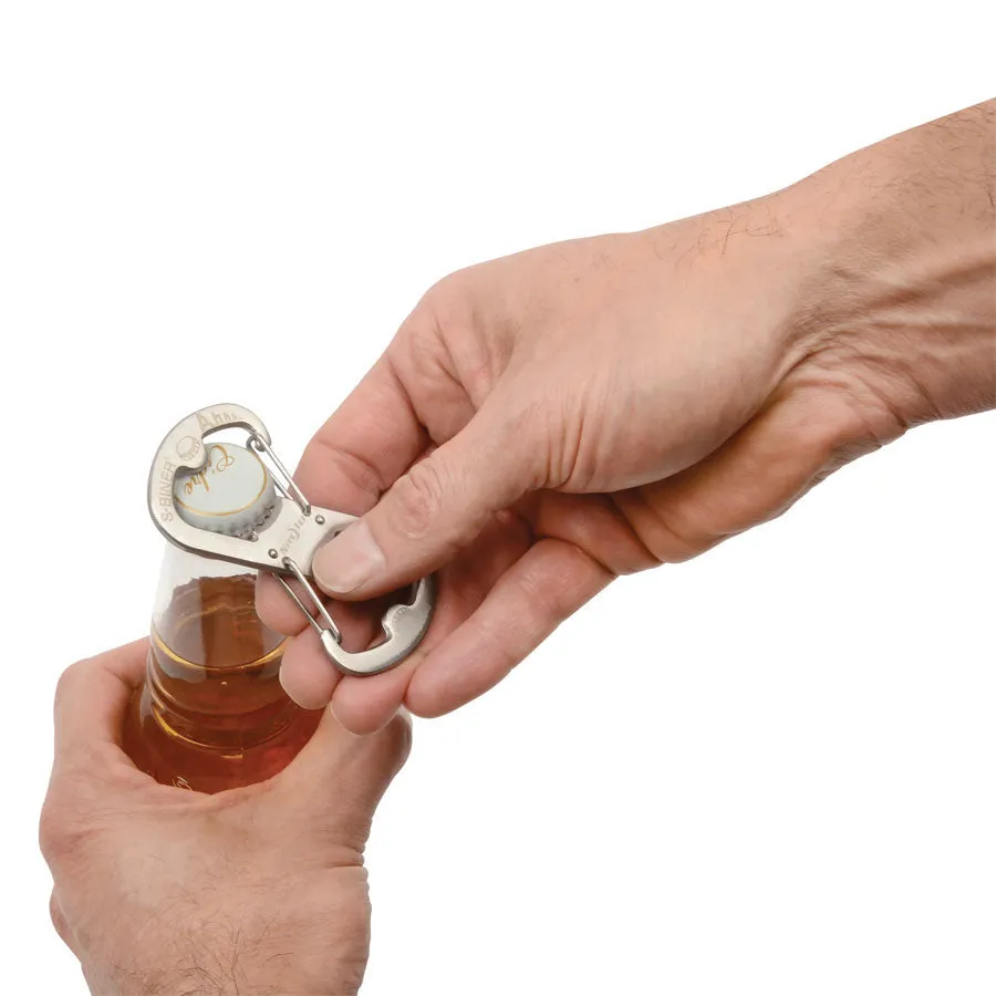 Nite Ize S-Biner Ahhh Stainless Bottle Opener