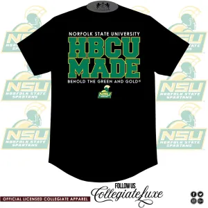 NORFOLK ST. | HBCU MADE Black Unisex Tees (**)