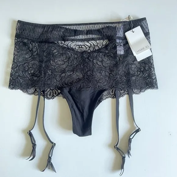 NWT Marie Jo Linda hotpants with suspenders size M