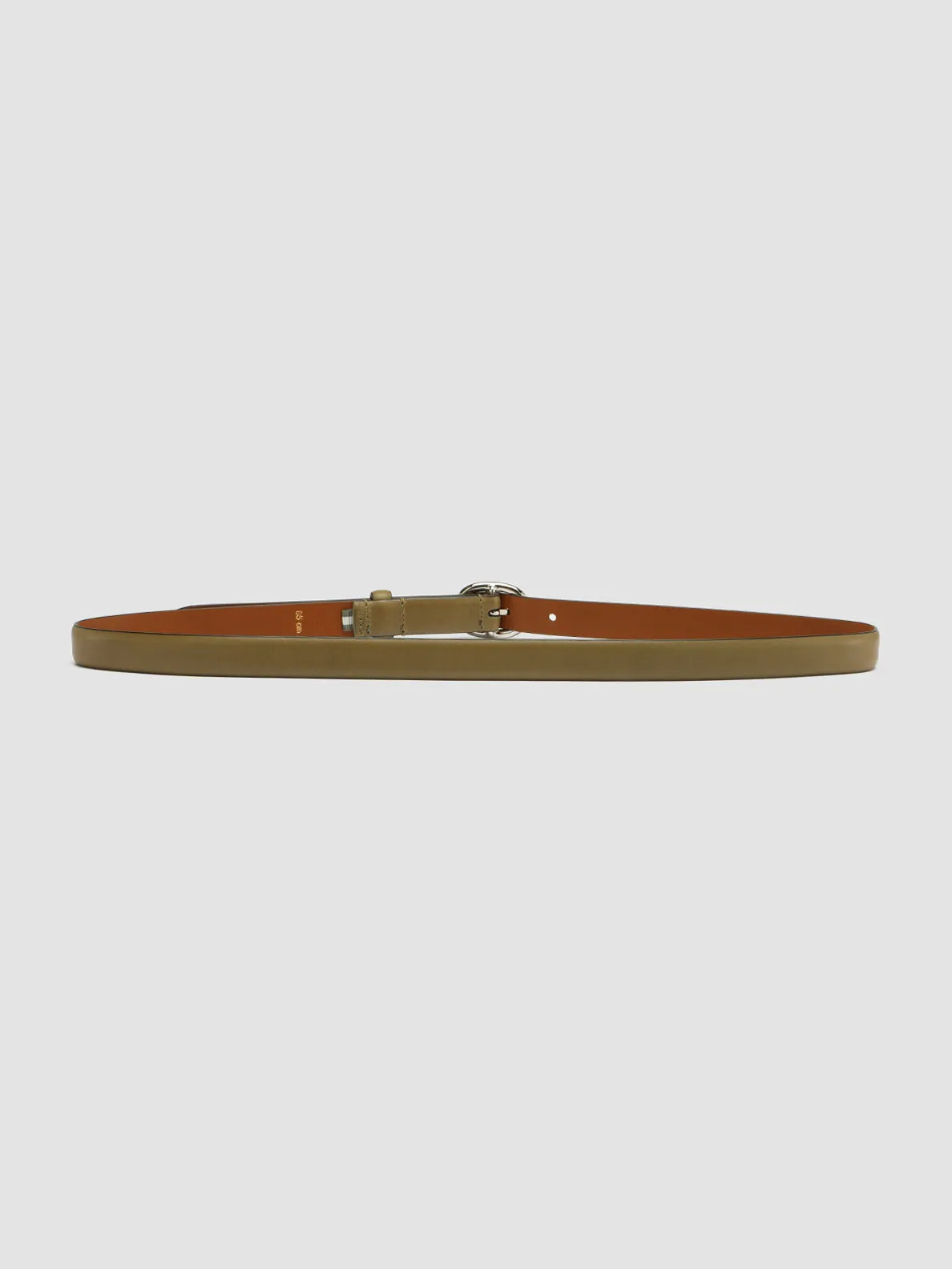 OC STRIP 56 - Green Leather Belt