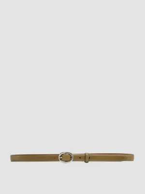 OC STRIP 56 - Green Leather Belt