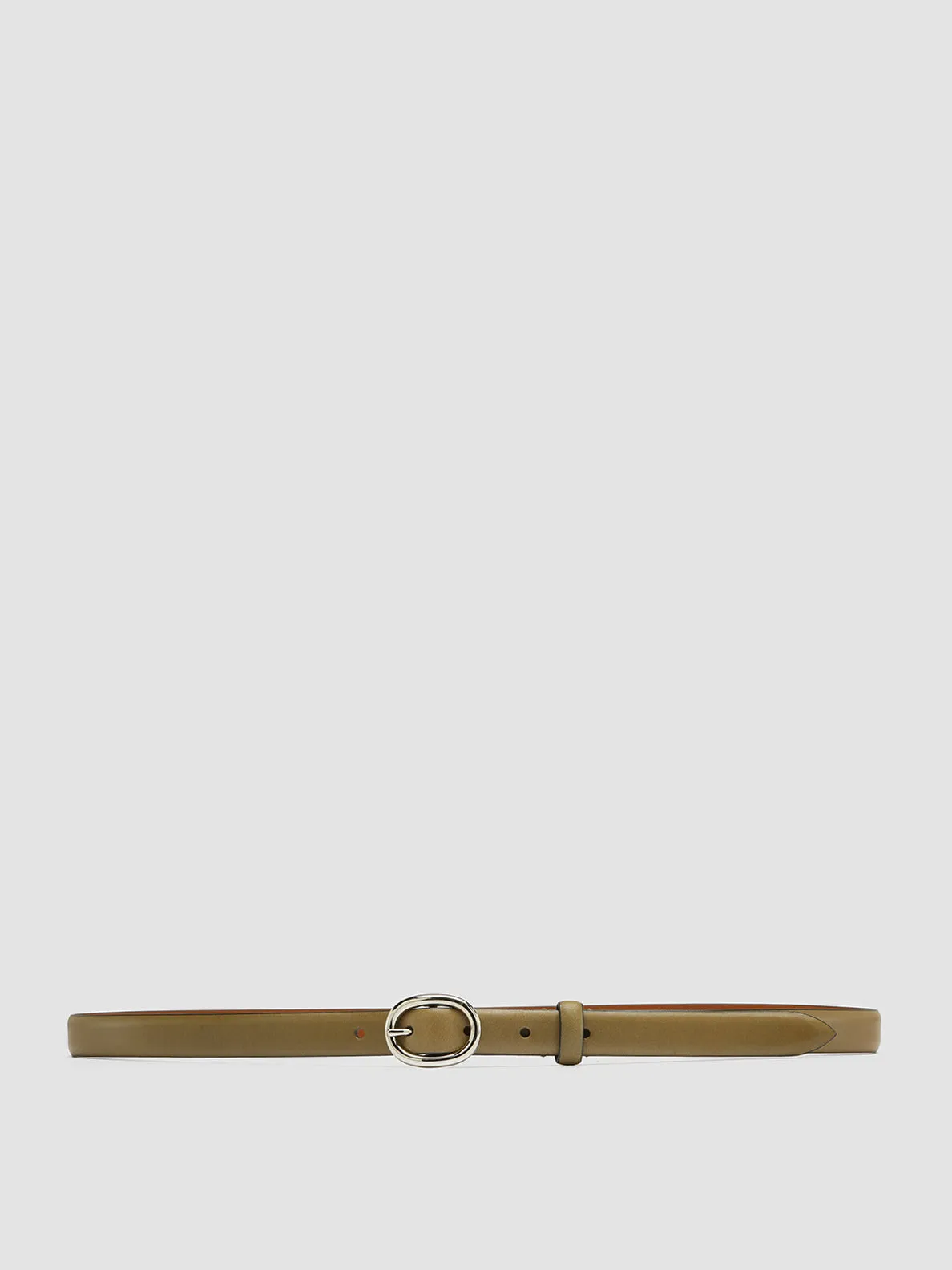OC STRIP 56 - Green Leather Belt