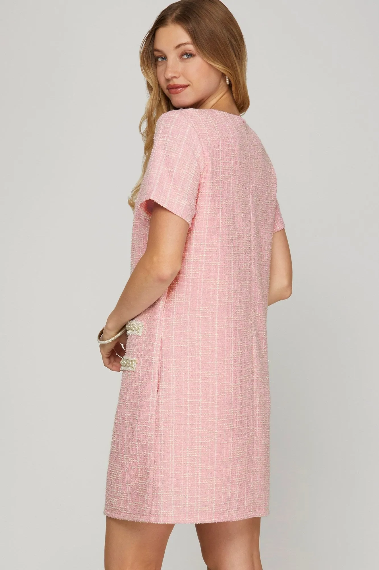 Office Party Tweed Dress