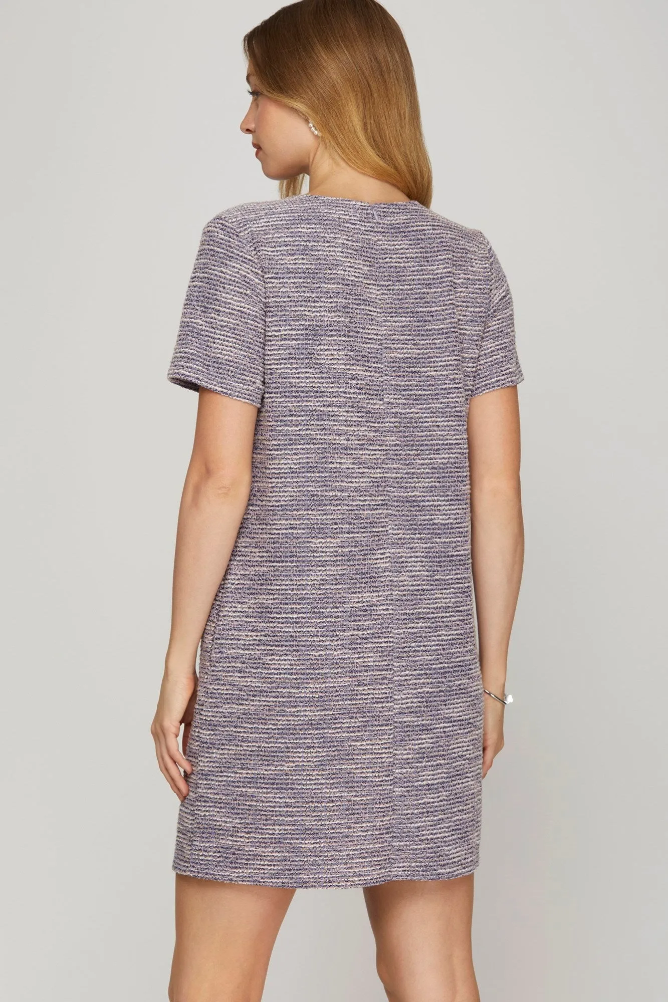 Office Party Tweed Dress