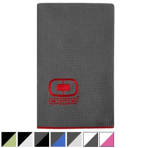 OGIO Golf Towel Black/Acid