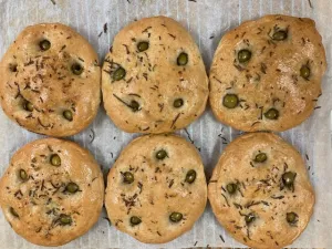 Olive mini focaccia