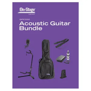 On-Stage Acoustic Guitar Bundle
