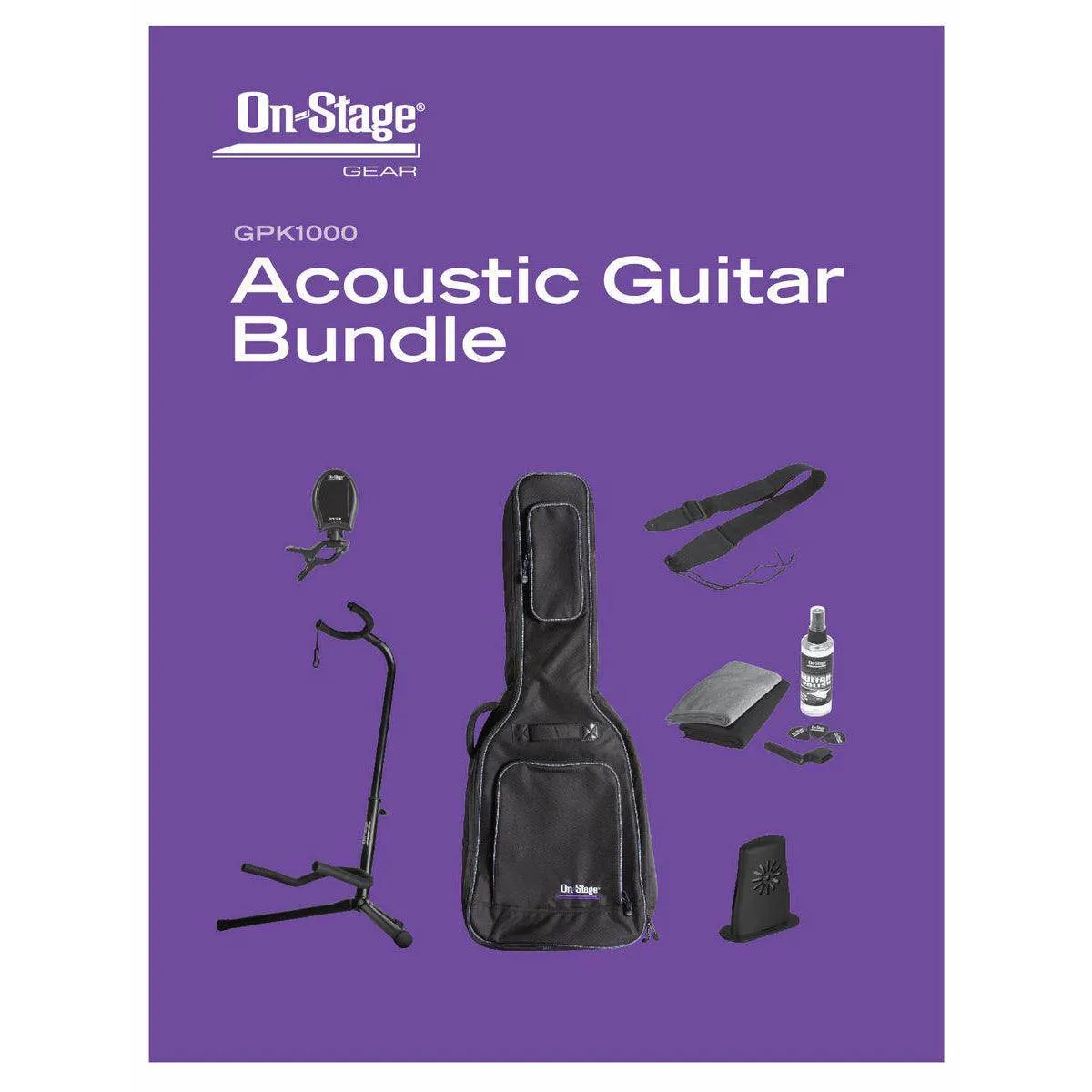On-Stage Acoustic Guitar Bundle