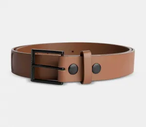 One And Only Leather Belt - Tan