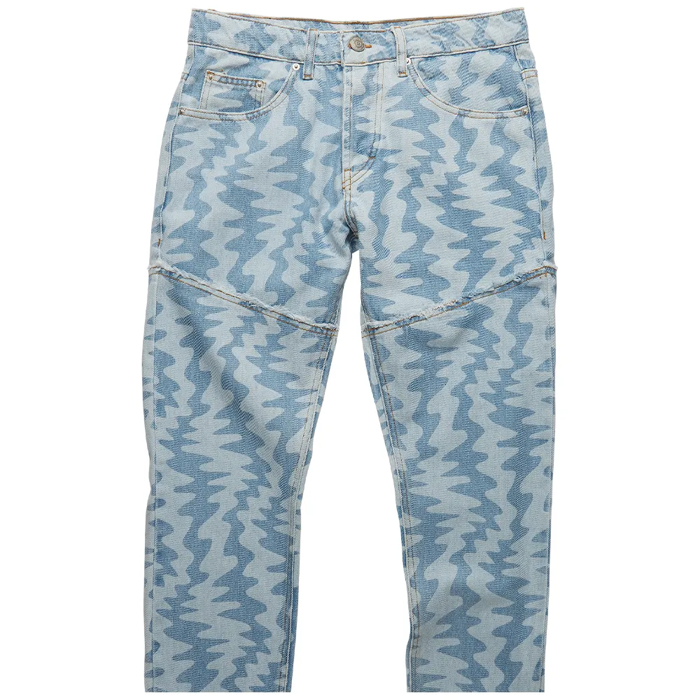 OREN Men's Blue Waves Jeans