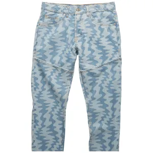 OREN Men's Blue Waves Jeans