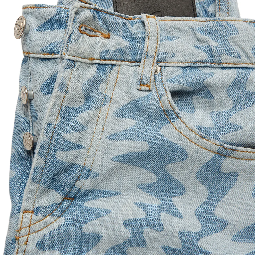 OREN Men's Blue Waves Jeans