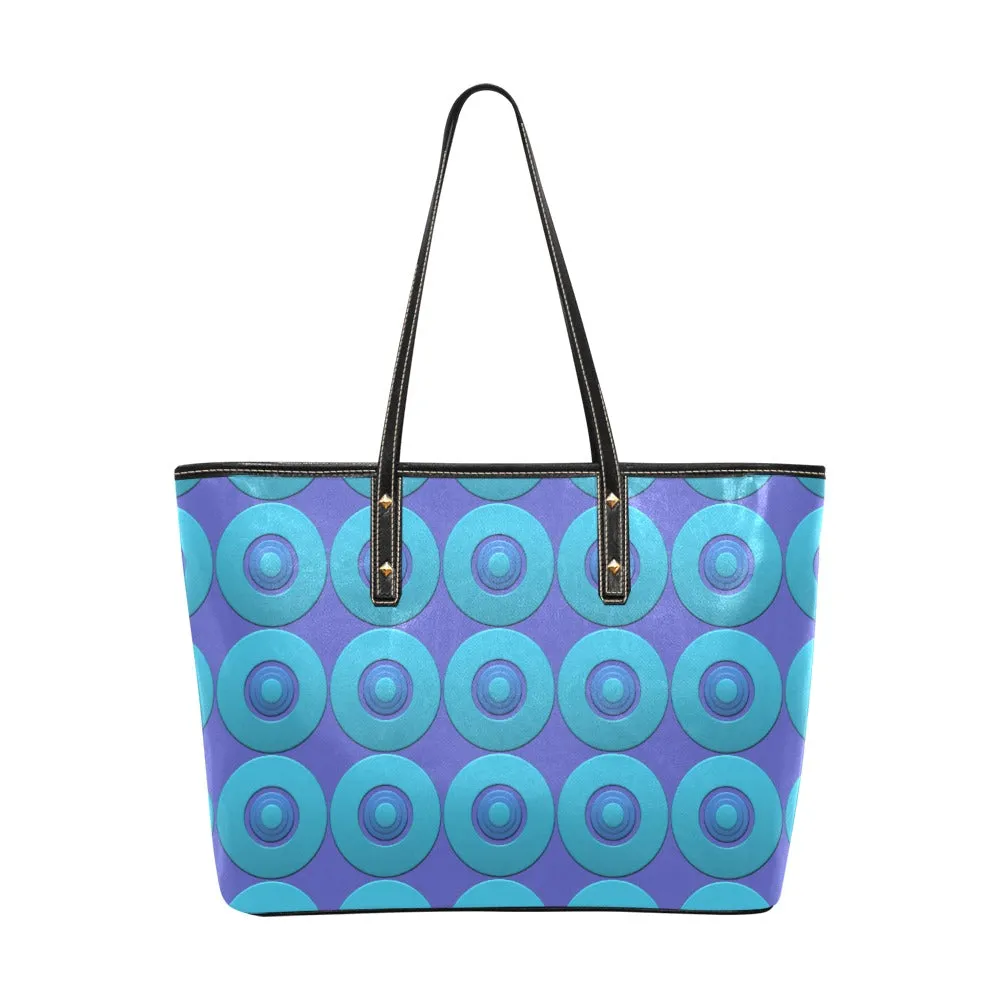 Origen Destination Women's Blu-Hue Rivet-strap Large Tote Bag