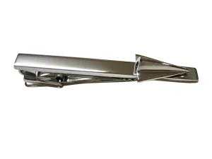 Paper Airplane Square Tie Clip