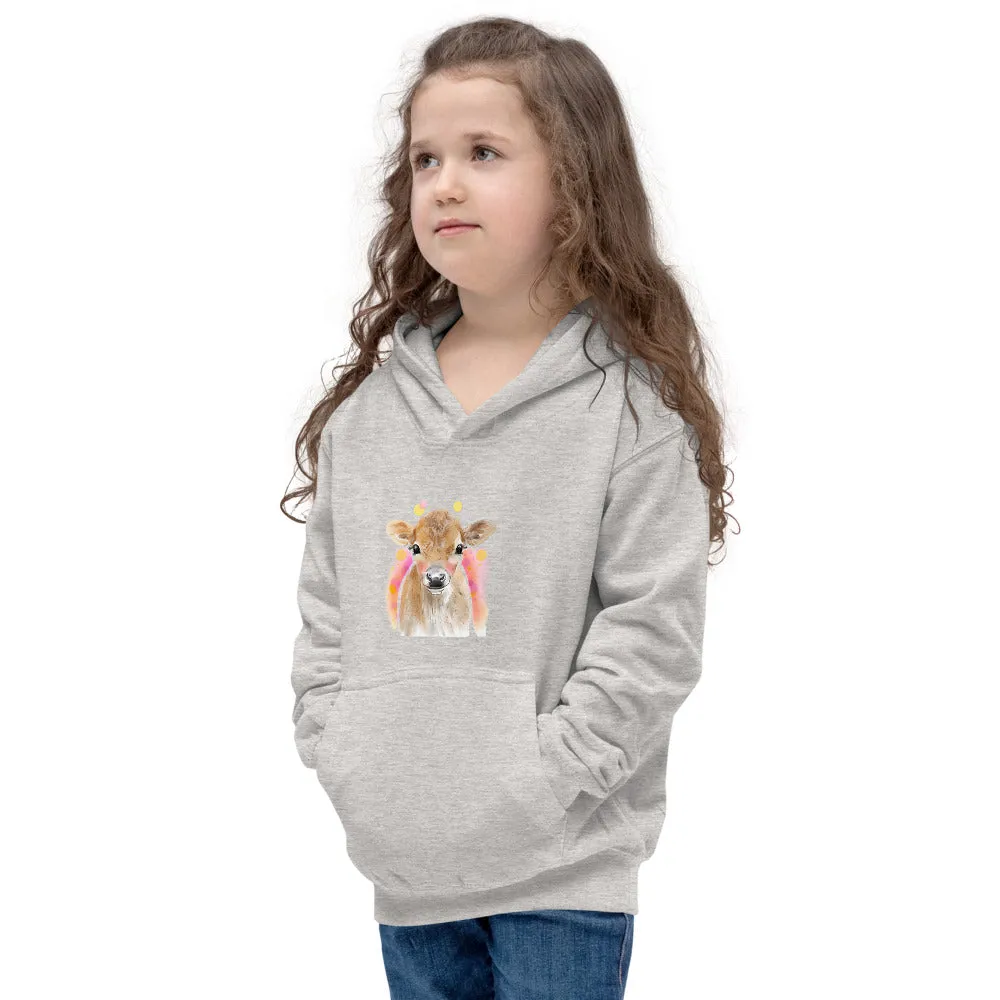 Pastel Calf Kids Hoodie