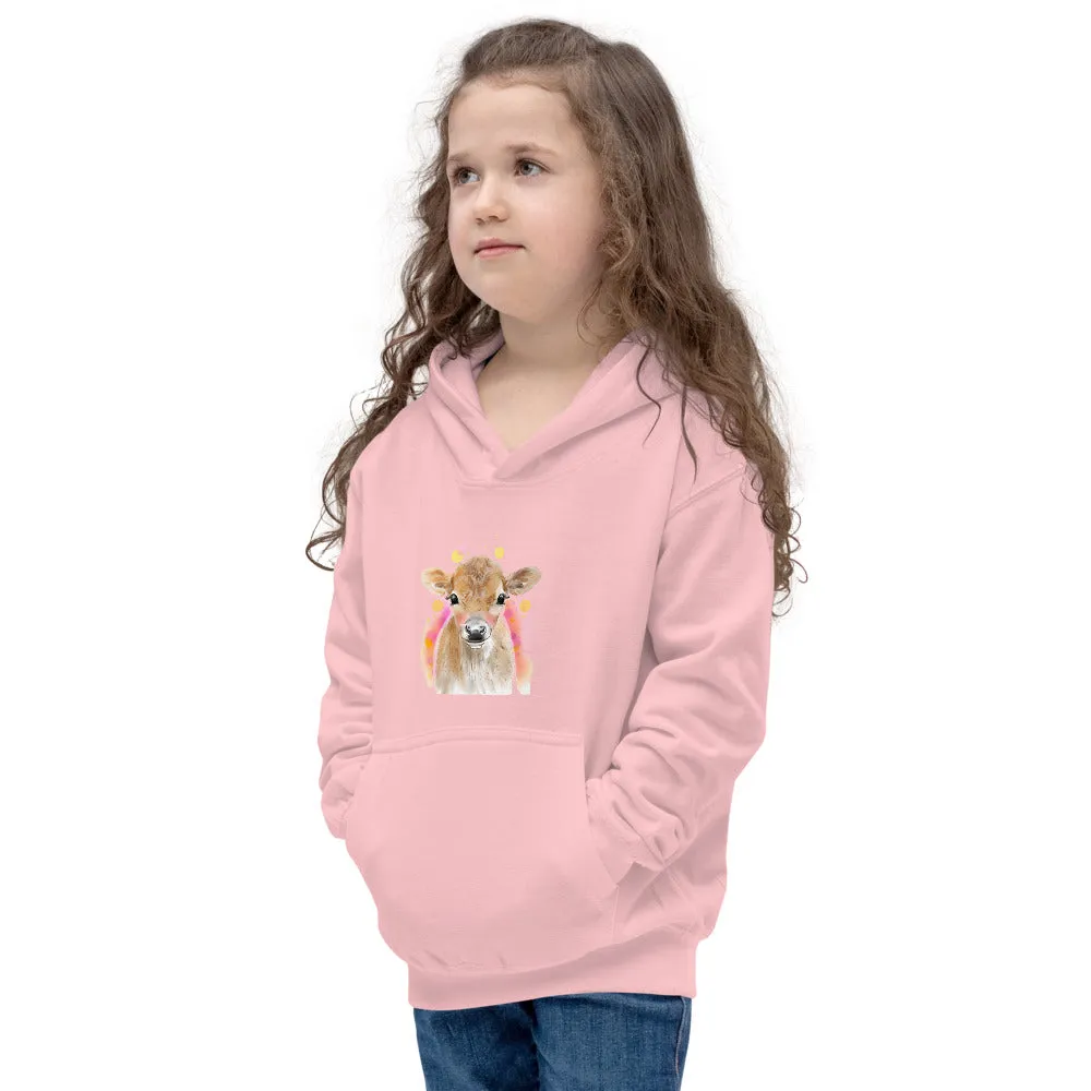 Pastel Calf Kids Hoodie