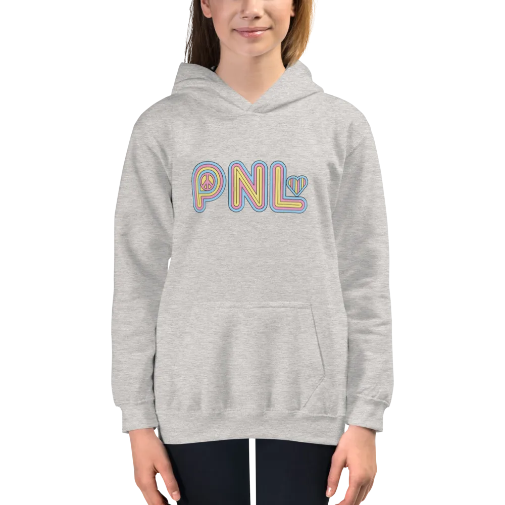 Peace and Love (PNL) Unisex Kids Hoodie