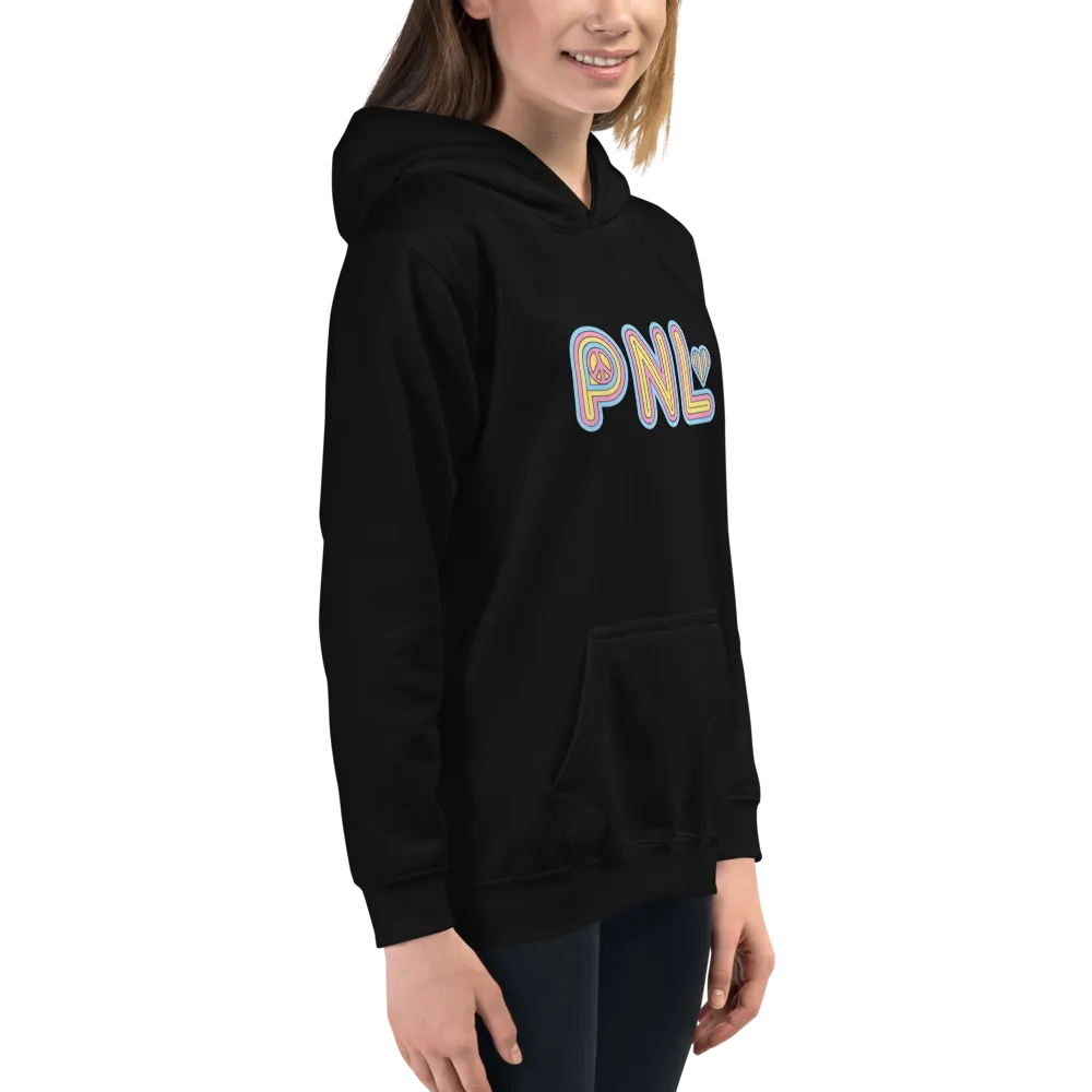 Peace and Love (PNL) Unisex Kids Hoodie