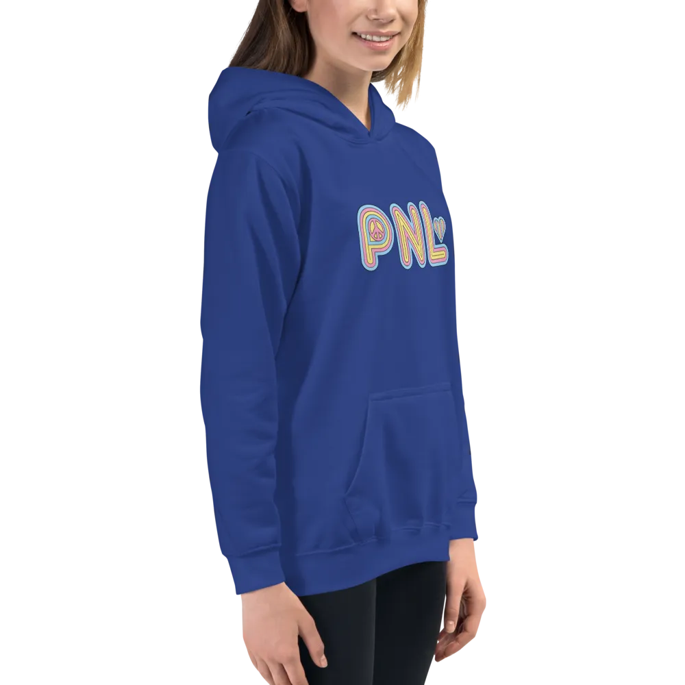 Peace and Love (PNL) Unisex Kids Hoodie