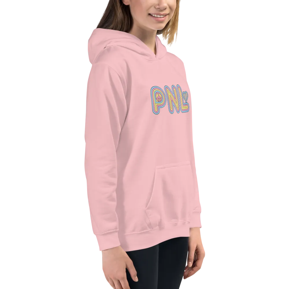 Peace and Love (PNL) Unisex Kids Hoodie